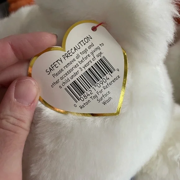 Ty Size Large Beanie Buddy - Liberty the Bear - Picture 6 of 7